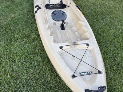 Lifetime Weber Angler 110 Fishing Kayak – 11 ft Sit-On-Top