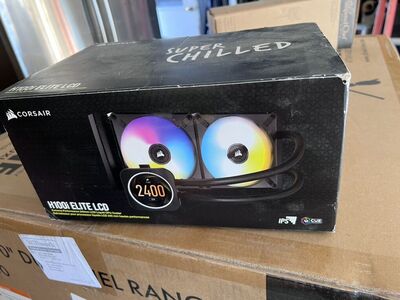 Corsair iCUE H100i Elite LCD Liquid CPU Cooler
