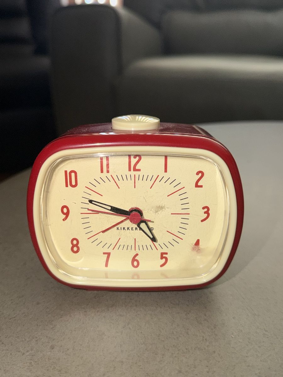 Red Alarm Clock