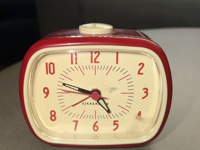 Red Alarm Clock
