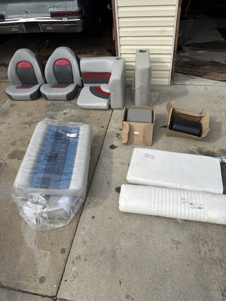 Lot Of Boat Seats