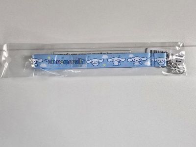ROUND1 Cinnamoroll Light Blue Lanyard Keychain Sanrio Character New