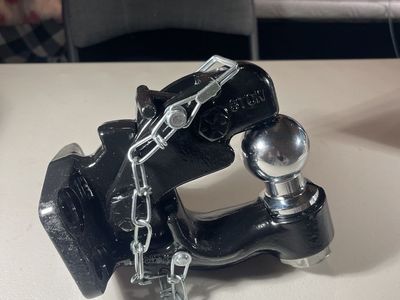 Pintle Hook and 2” Ball combination Hitch