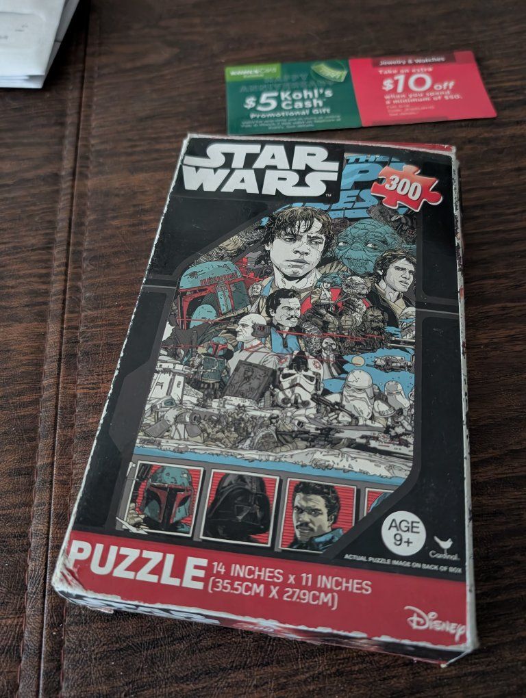 Star Wars 300 piece puzzle