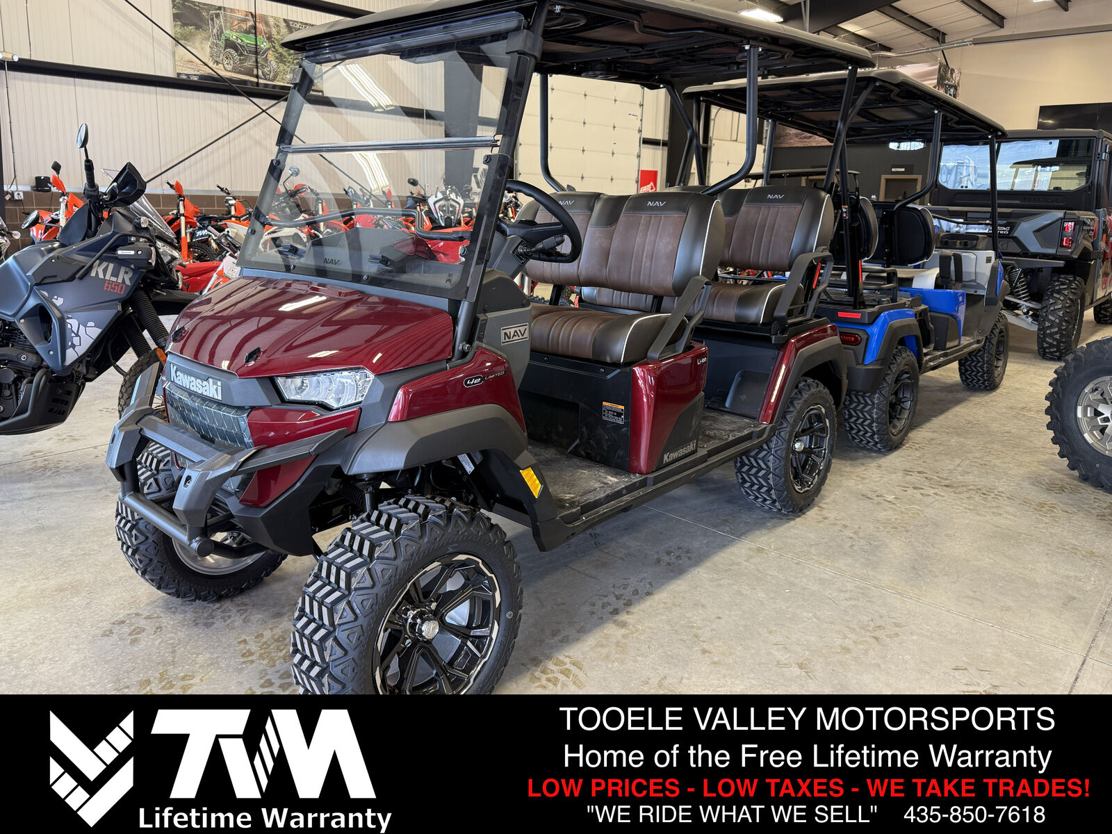 2025 KAWASAKI NAV 4E LIMITED FOR SALE