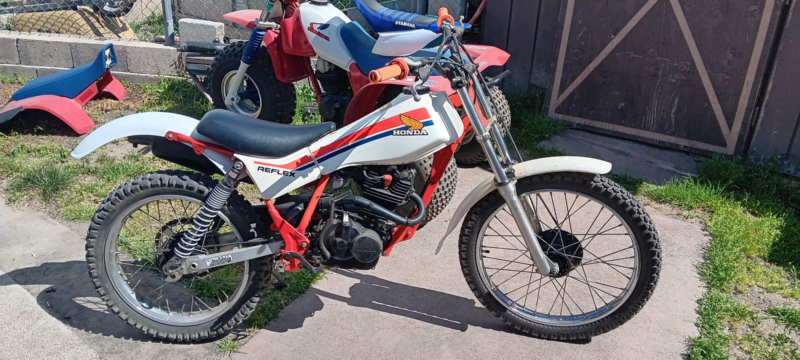 1987 Honda reflex 200 trials