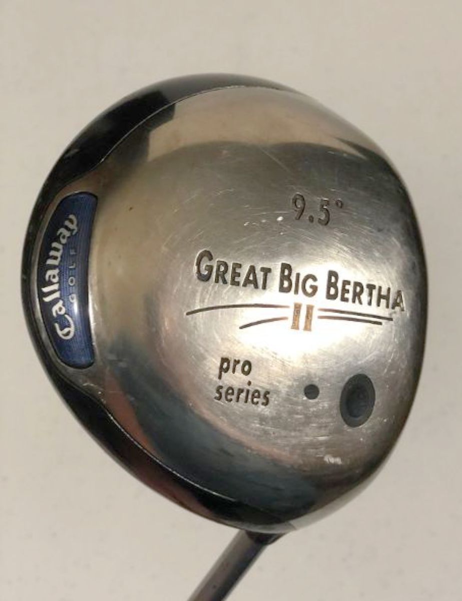 Callaway Great Big Bertha II 9.5° Driver GBB 60 Firm Flex Graphite Right Hand