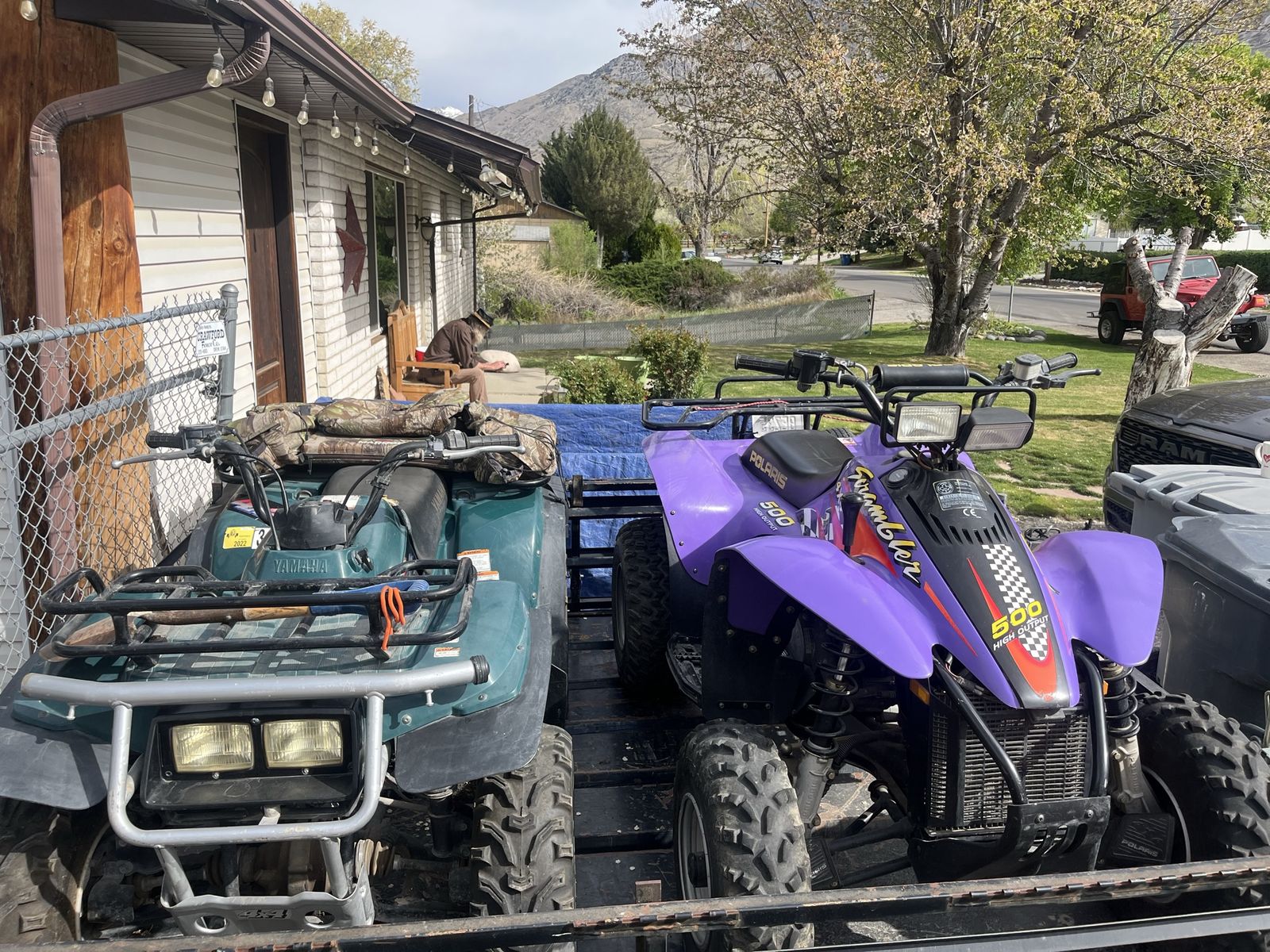 4  Wheelers and Trailer