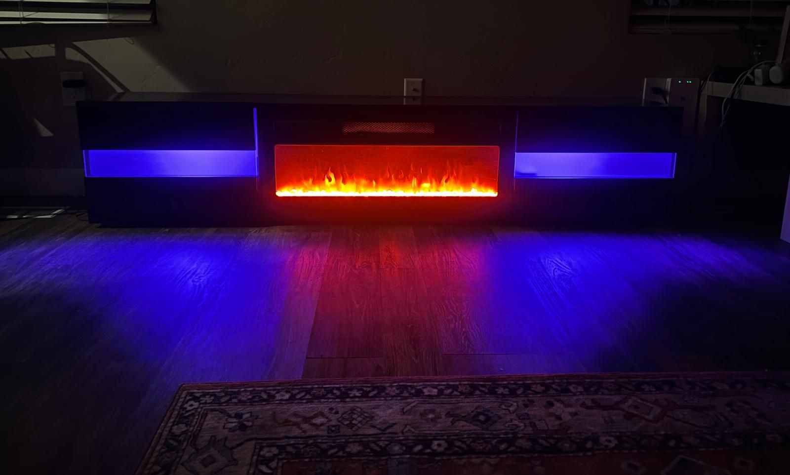 Modern Electric Fireplace TV Stand / Media Console