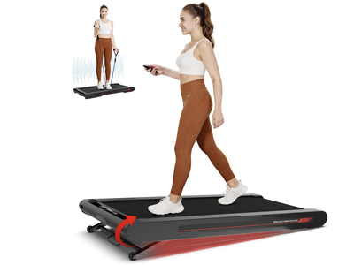 New in Box Walking Treadmill Pad with APP, 3 in 1 Under Desk Treadmill, 400W Low Noise Walking Vibration Pad