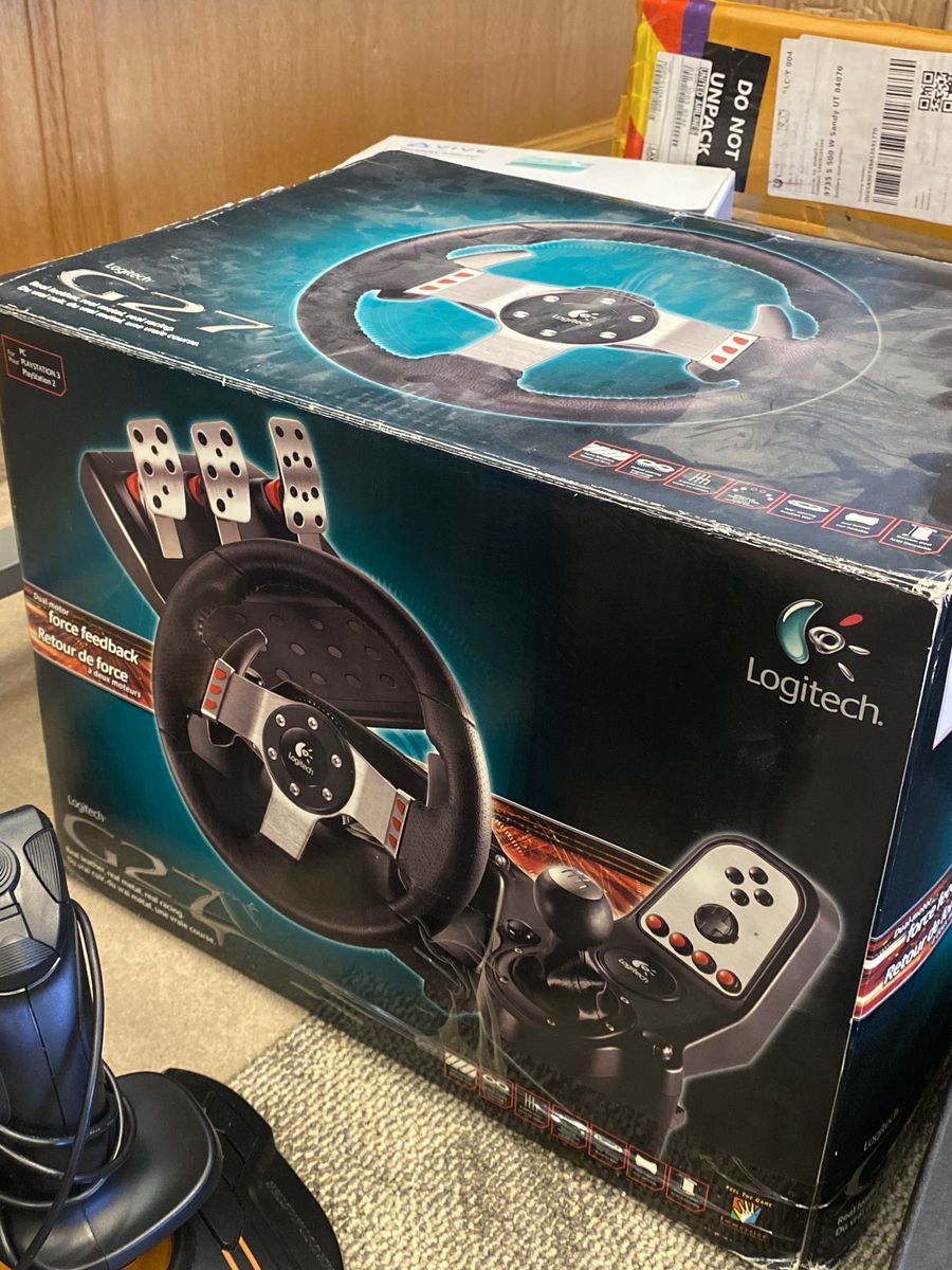 Logitech G27 Steering Wheel Bundle New