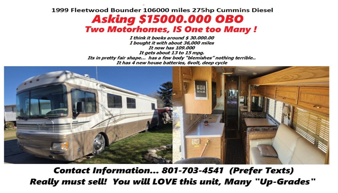 BOUNDER DIESEL Motorhome,