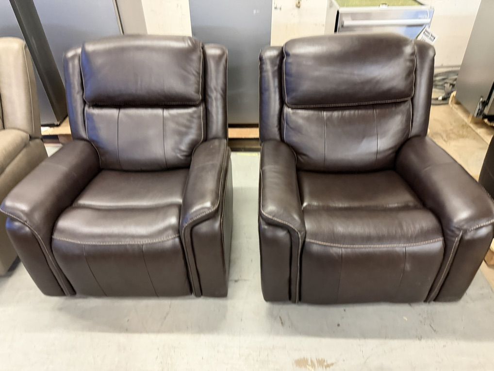 New Leather Recliners!