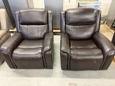 New Leather Recliners!