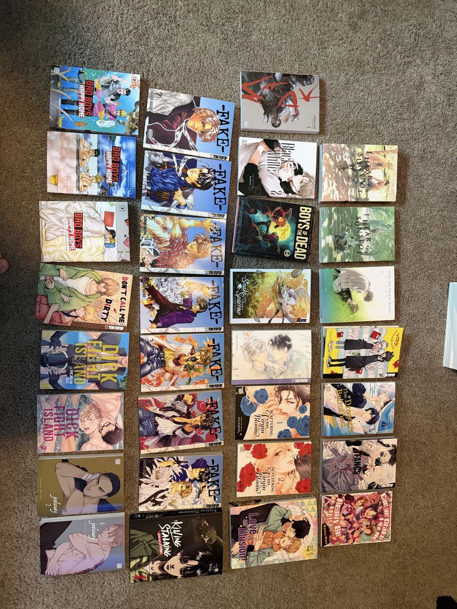 Bl Manga Lot – 31 Books