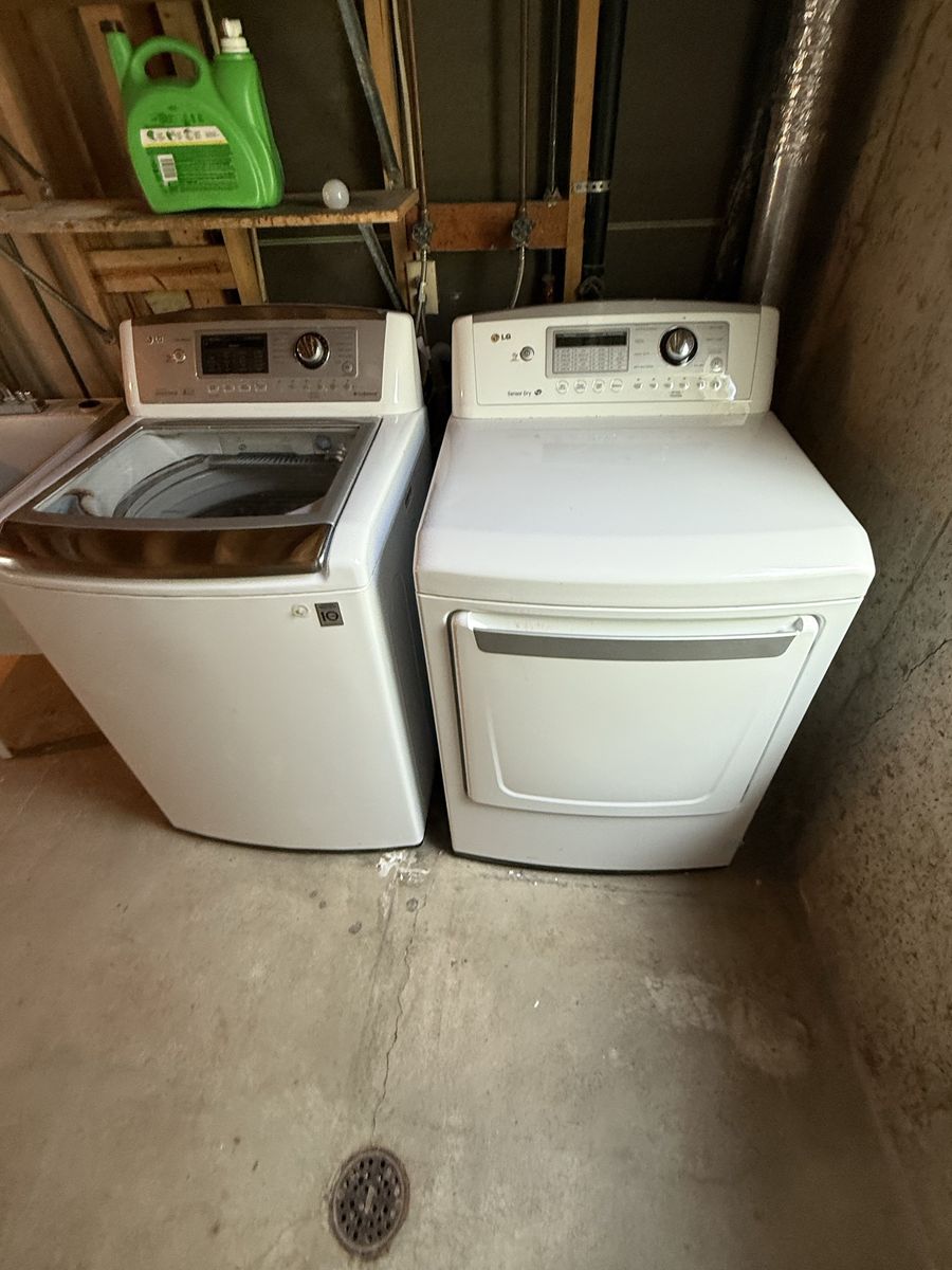 Washer and Dryer