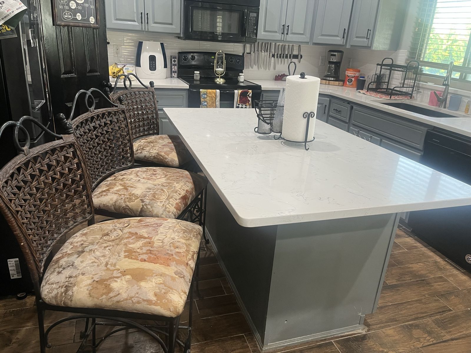 High End Set of 3 Chromcraft Premium Counter Height Bar Stools