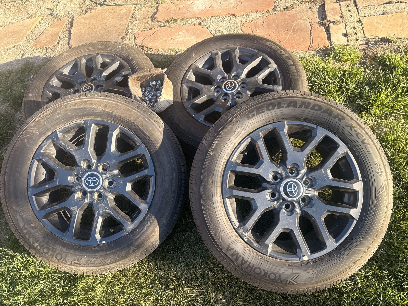 2023 tundra 265/60/20 set of 4