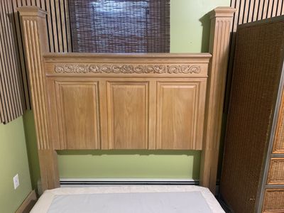 Solid Oak Queen Bed Frame
