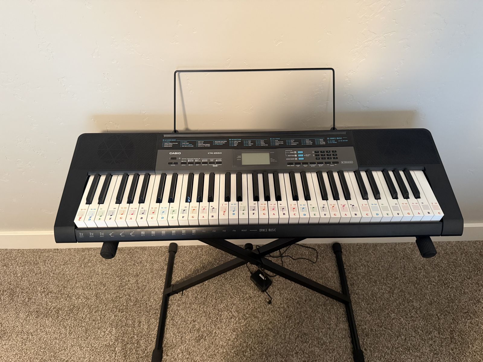 Casio Keyboard - CTK-2550