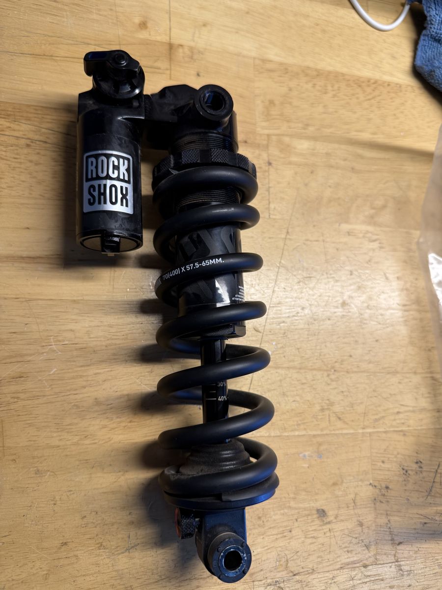 RockShox Super Deluxe Coil Ultimate Coil Trunnion 205x65