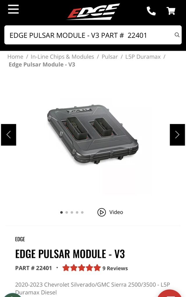 EDGE Pulsar 2020-2023 L5P Duramax