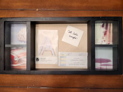 Picture Frame & Corkboard