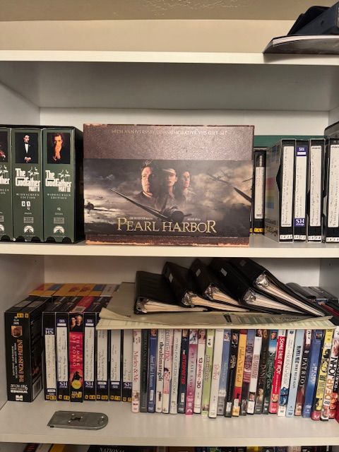 Large VHS & DVD Movie Collection – 400+ titles – includes box sets and documentaries.”