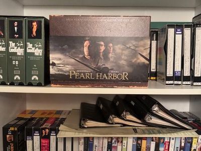 Large VHS & DVD Movie Collection – 400+ titles – includes box sets and documentaries.”