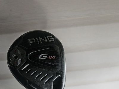 Ping G410. 3 wood and 3 hybrid. stiff
