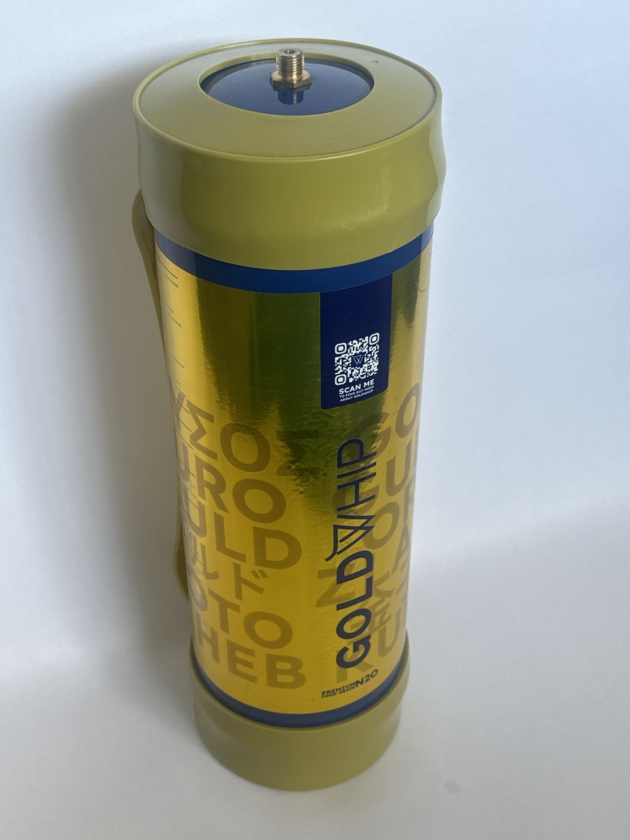 Gold Whip Premium Nitrous Oxide Catering Gas Cylinder