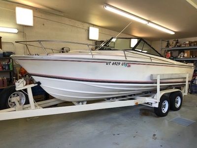 1978 Regal 210 Cuddy Bow Boat w/ Merc 260 Chevy 350 Engine.