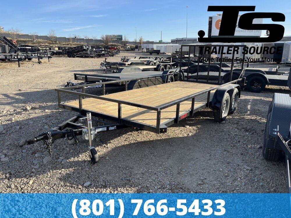 7x16 Echo EA-16-15T Utility Trailer - 7K GVWR