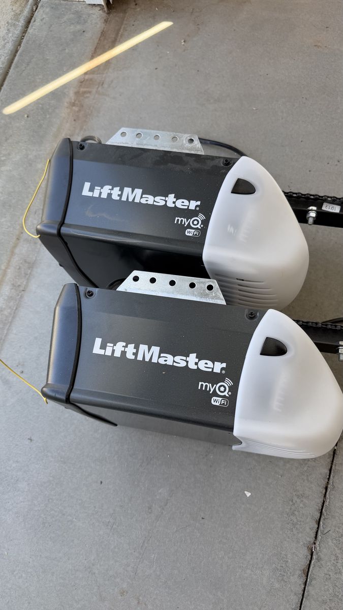 myQ LiFtMaster WiFi Garage Door Openers x 2