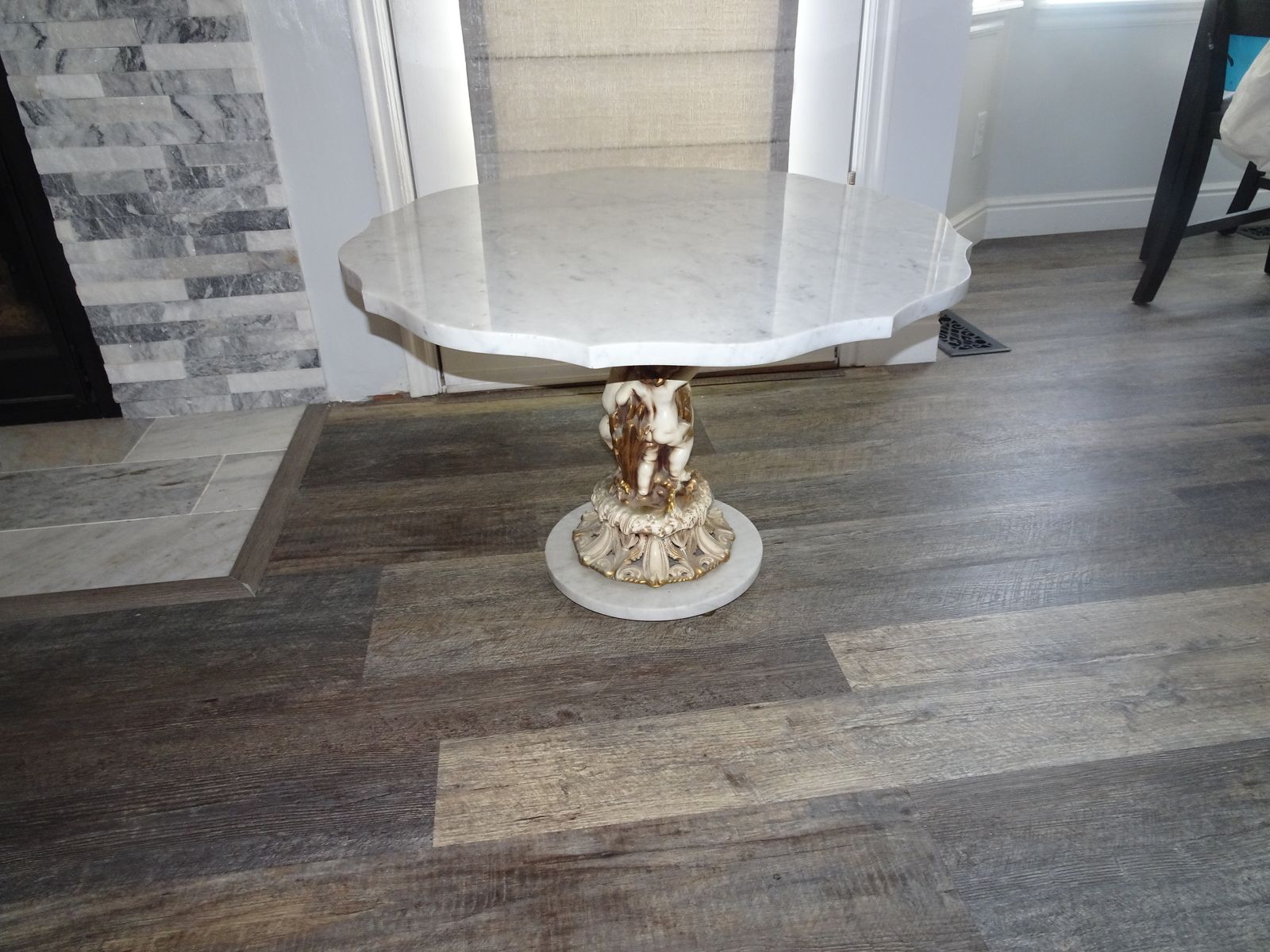 Cherub Marble Table