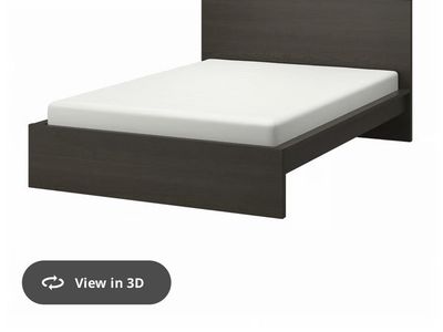 Ikea Malm Bed Frame-gently Used