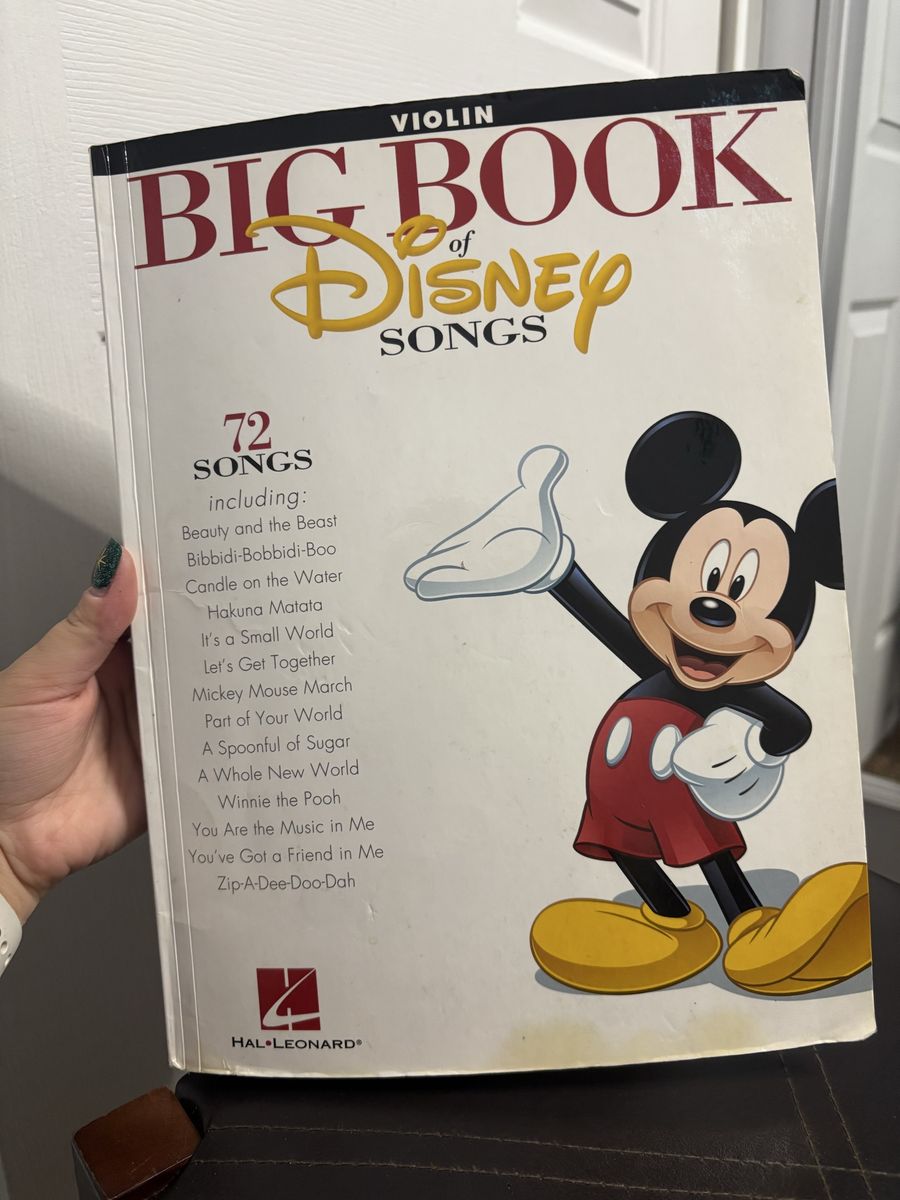 Violin Disney book