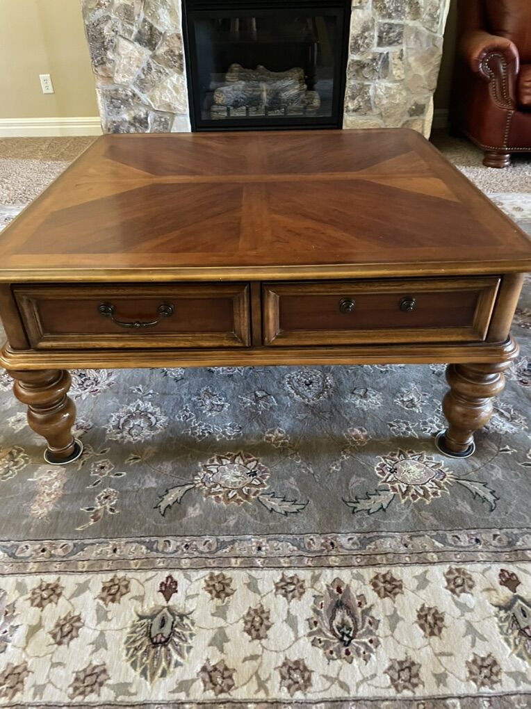 Coffee Table With Matching End Table