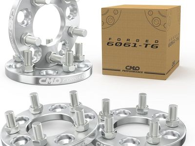 4-Piece 0.6" Wheel Spacer Forged 5x108 to 5x114.3 Wheel Adapters 15mm (0.6 Inch)