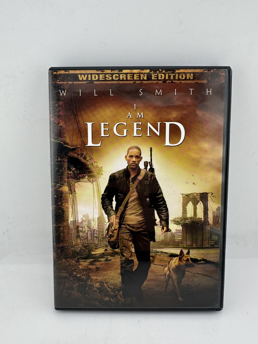 I Am Legend DVD Widescreen Will Smith Sci-Fi Horror Movie