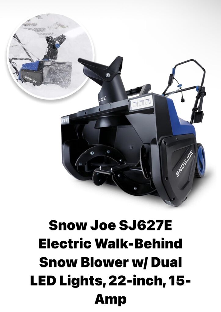 Electric Walk-Behind Snow Blower