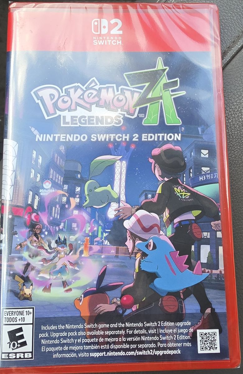 switch 2 pokemon legends z-a sealed