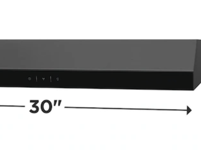 Frigidaire Undercabinet 30" Ventilation Range Hood 330 CFM in Black Stainless Steel