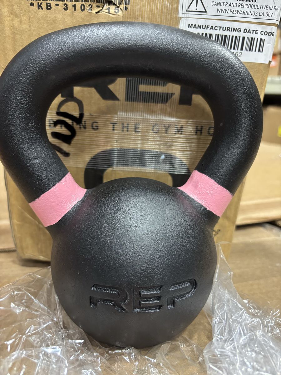 New REP 15 Pound Kettlebell