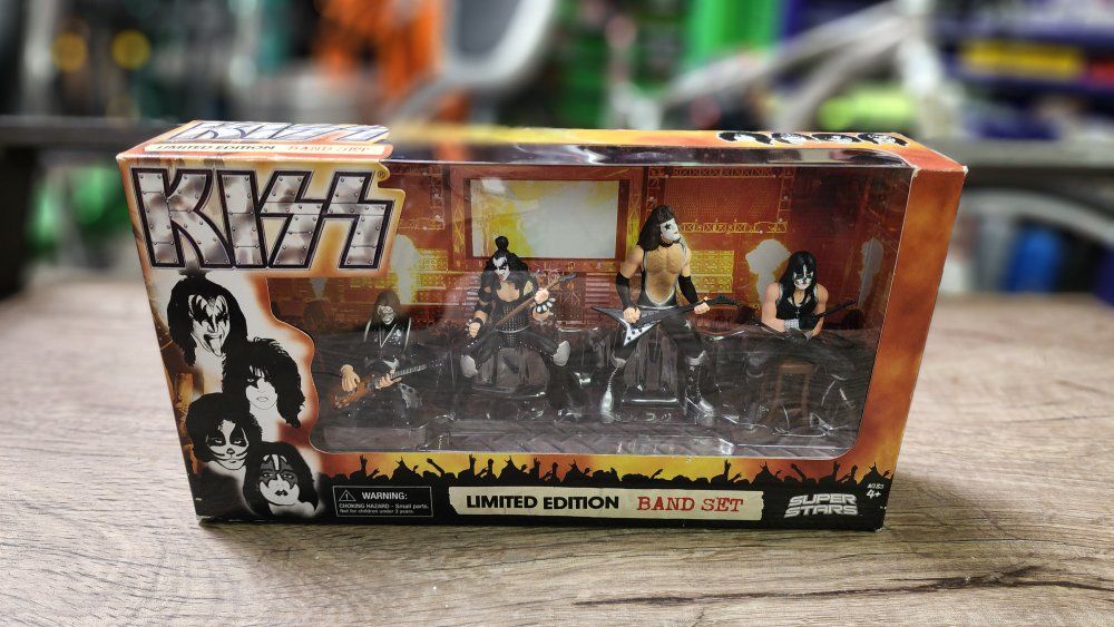 KISS Limited Edition Band Set Action Figure Boxed Collectible