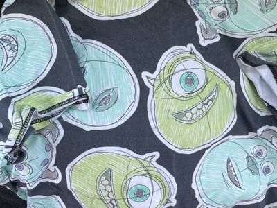 Wild Rich Kids Monsters Inc. Mike & Sulley Long Sleeve Shirt - Girls' XL, Cotton