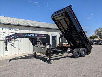 2026 Load Trail DG 7x16 Gooseneck Dump Trailer 14K 2' Sides 14 Ply