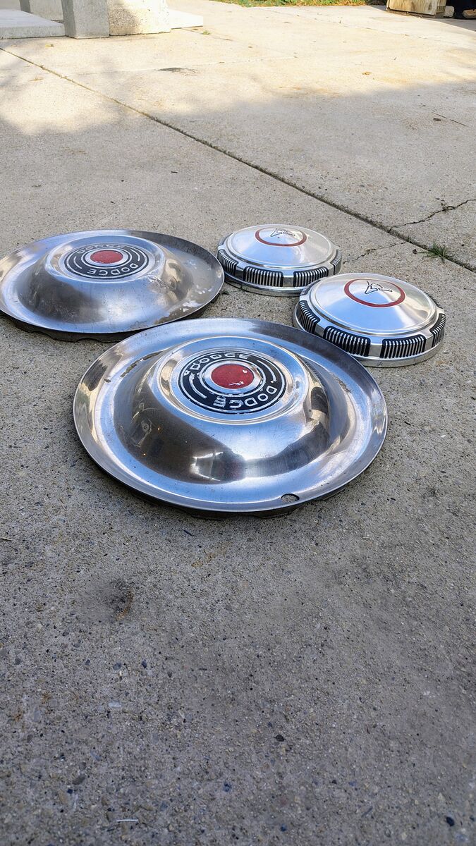 15" Dodge hub caps.