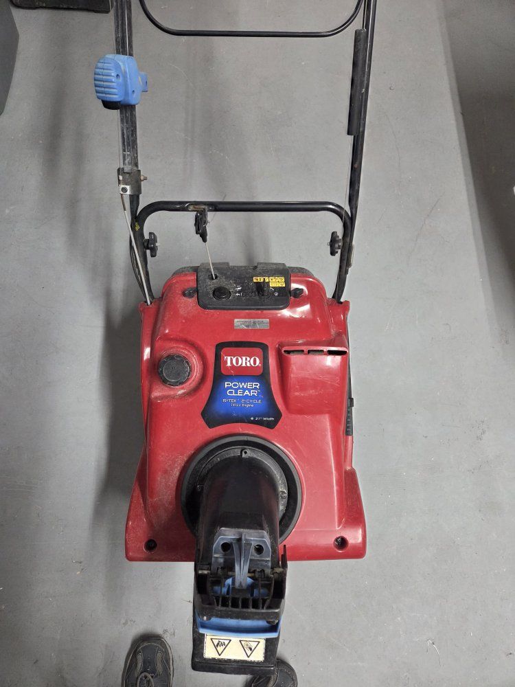 Toro Power Clear Single Stage Snow Blower - 21" Width