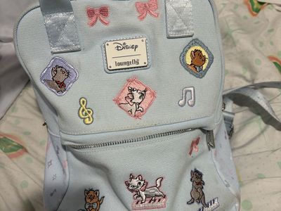 Disney cats lounge fly fabric backpack
